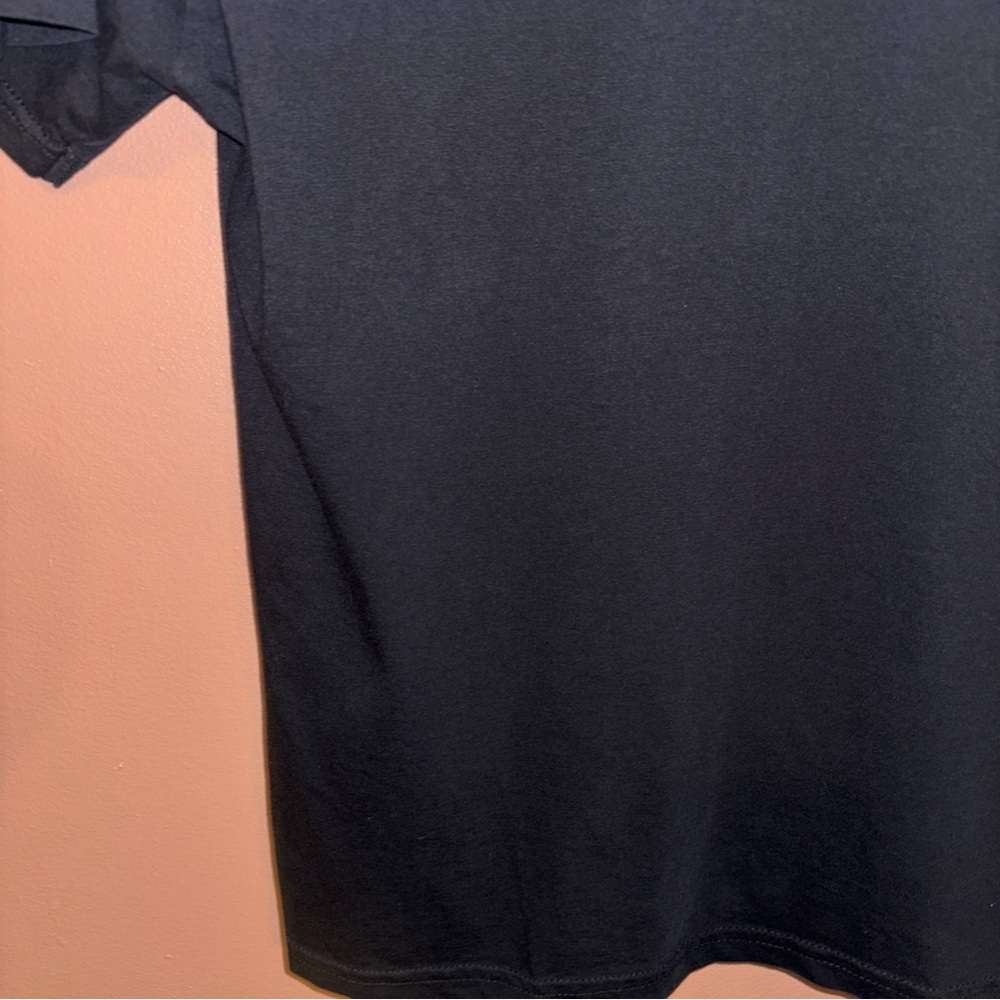 Peloton Shirt Mens Small Black Short Sleeve Active Casual Cotton - Picture 5 of 8